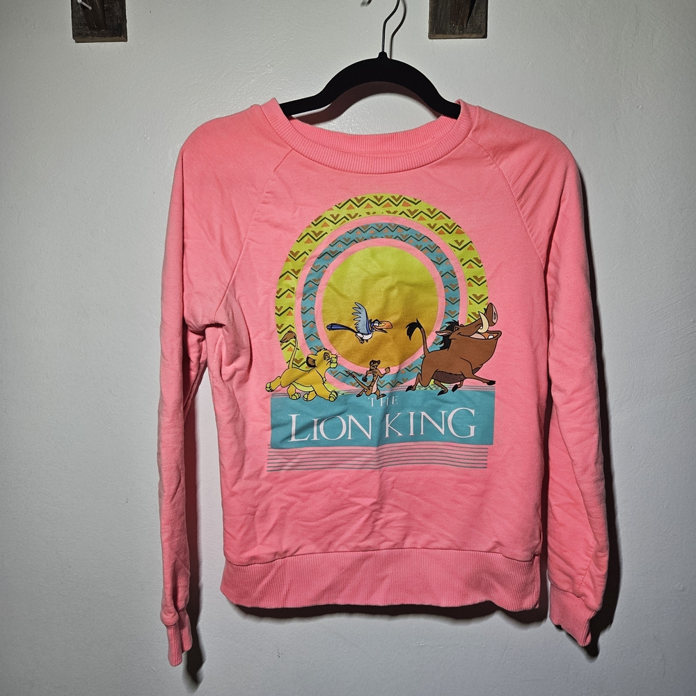 Disney Lion King Pink Women's Sweatshirt